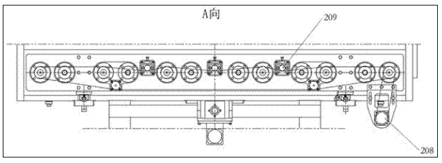 真空鍍膜機(jī)真空室內(nèi)基片架傳送裝置