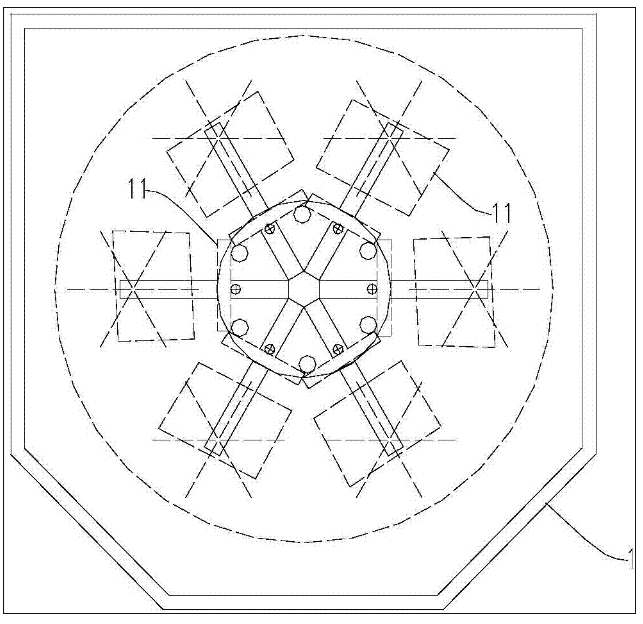 一種具有自轉(zhuǎn)和公轉(zhuǎn)功能的模殼干燥箱